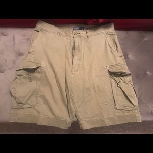 Ralph Lauren Polo Chino Olive Green Shorts 36